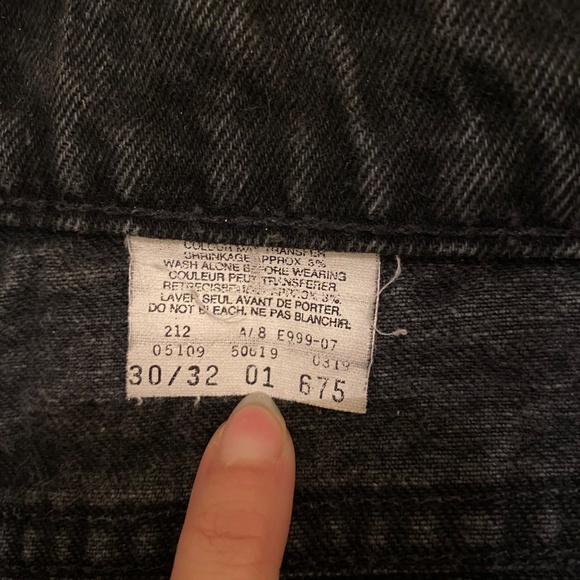 Vintage Orange Tab Levis - Picture 3 of 4